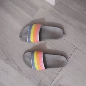 Gray rainbow slides